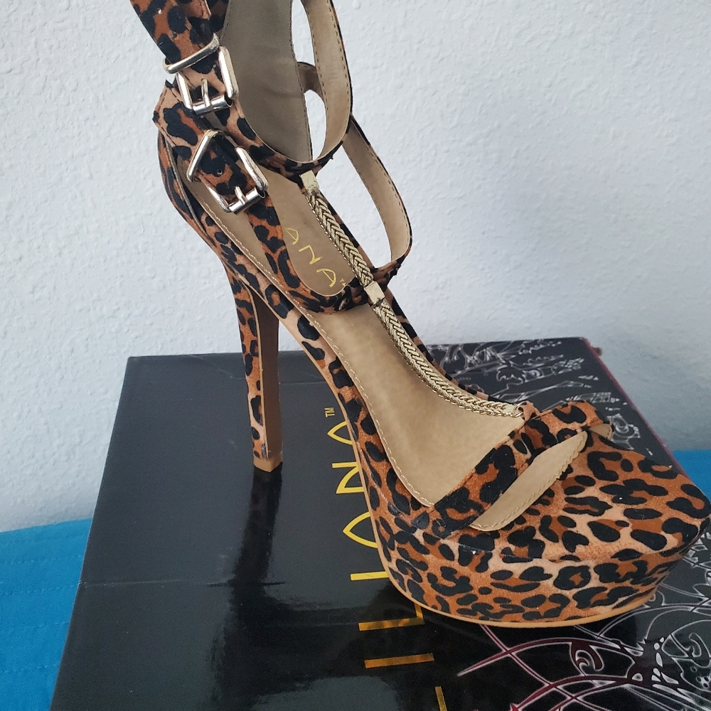 Animal Print Heels
